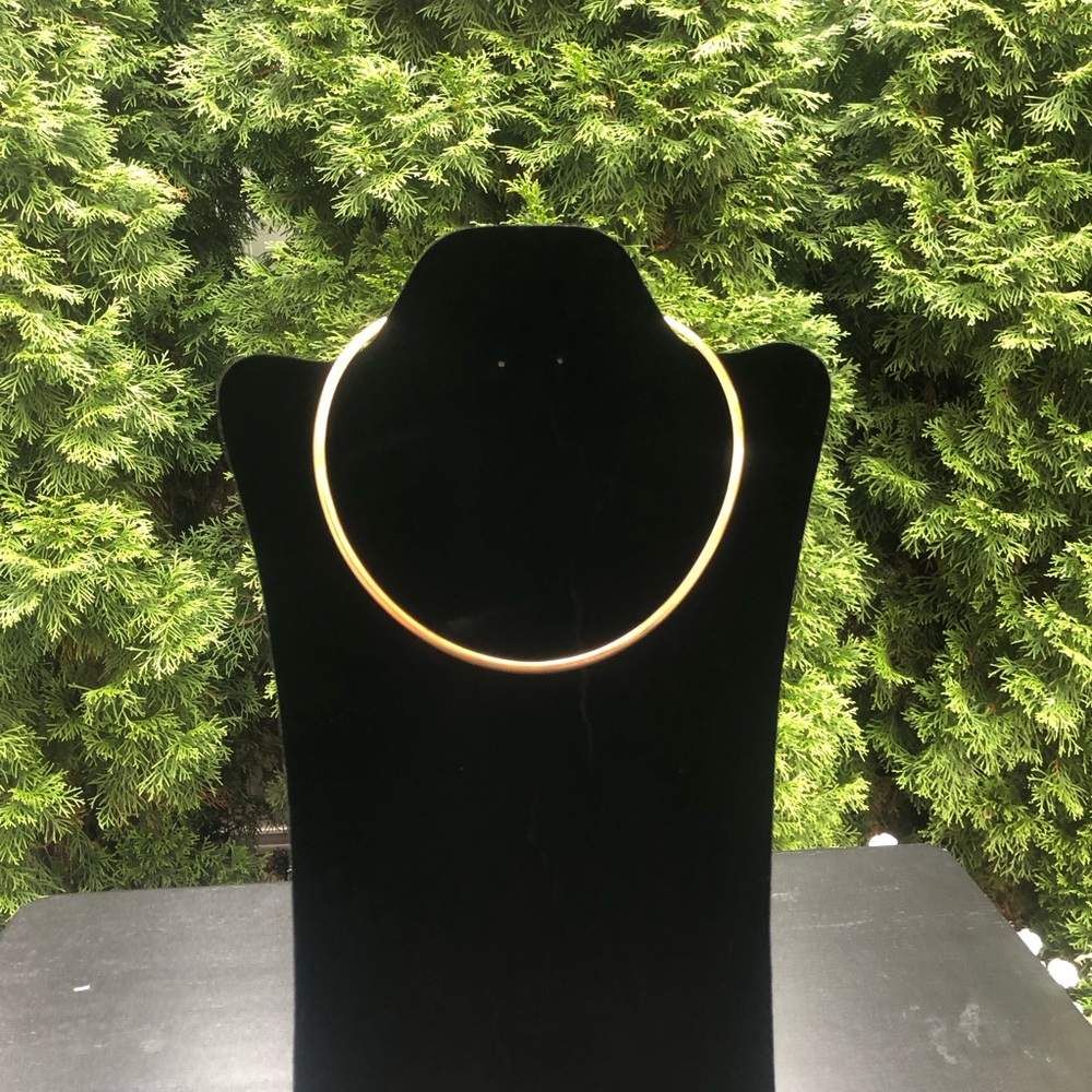 14k Gold Omega Necklace
